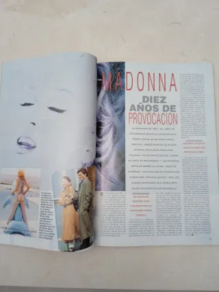 Revista Fotogramas & Video Sharon Stone - Madonna
