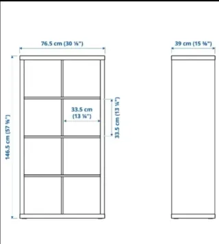 Estantería Ikea Blanca