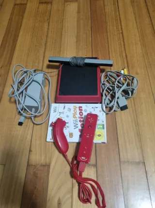 Nintendo Wii Roja + Accesorios