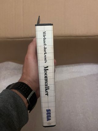 Juego Sega Master System Michael Jackson Moonwalke