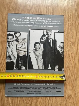 Cartel de película Trainspotting