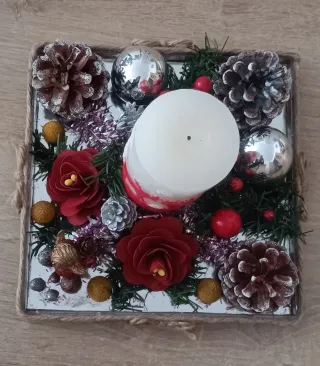 Centro de mesa Navideño