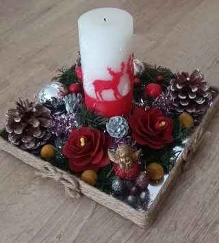 Centro de mesa Navideño