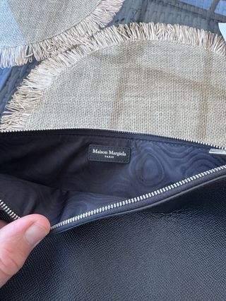 Bolso de mano Maison Margiela negro