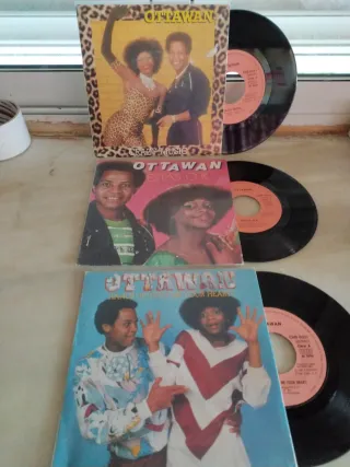 Lote 3 Vinilos Ottawan Dance Electro