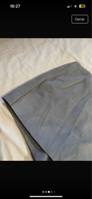 Falda pantalón gris