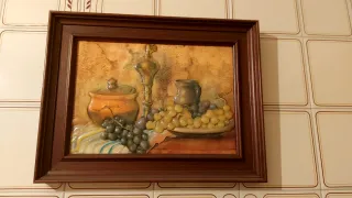 Cuadro Decorativo Bodegón Frutas