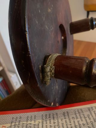 Taburete de madera vintage