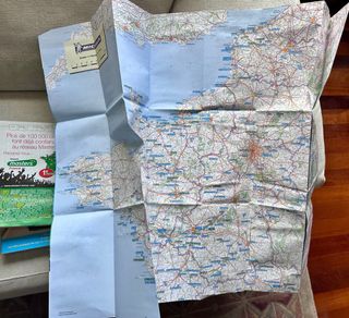 lote dos libros de viajes en autocaravana (francés