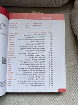 lote dos libros de viajes en autocaravana (francés