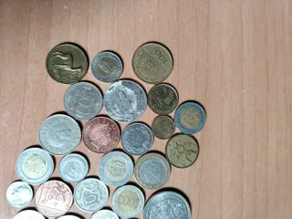 Lote Monedas Antiguas Varios Países