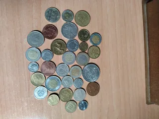 Lote Monedas Antiguas Varios Países