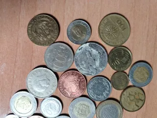 Lote Monedas Antiguas Varios Países