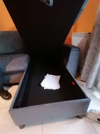 Sofá moderno de tela de chenilla