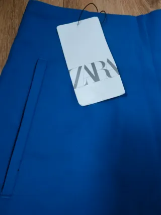 Pantalón corto Zara azul
