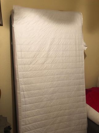 Colchón y somier de tela