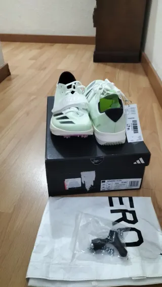 Zapatillas Adidas Adizero Blancas y Rosas