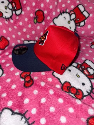 Gorra New Era 9FORTY Ajustable Roja y Azul