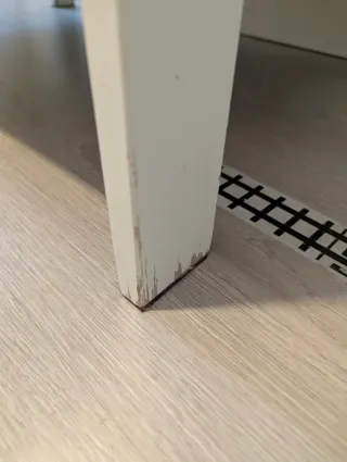 Cambiador de bebé blanco ikea