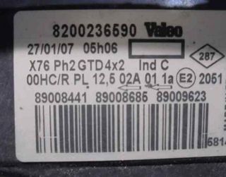 Faro izquierdo renault 8200236590 kangoo i 4031535