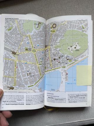 España de punta a punta mapa de carreteras 1:1....