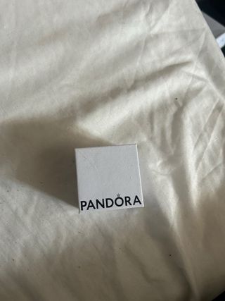 Anillo Pandora Corazón Rosa y Plata