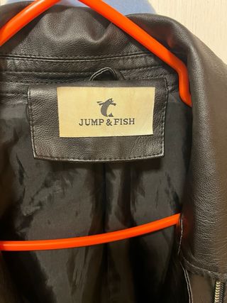 Chaqueta cuero JUMP & FISH Talla M