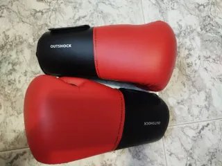 Guantes Boxeo Outshock 100 10oz Rojos