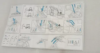 Portaequipajes BTWIN Bicicleta plegable Tilt