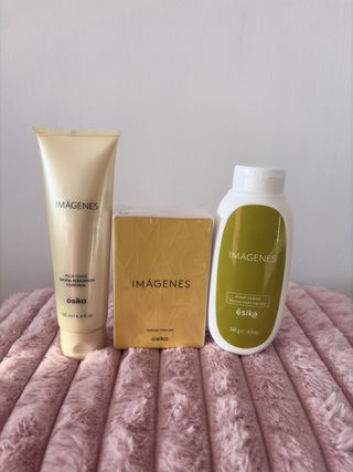 Set Esika Imágenes Loción y Talco Perfumado