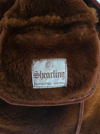 Shearling L Terracotta Ottime Condizioni