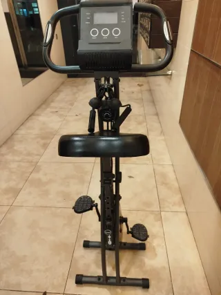 Bicicleta Estática Plegable.