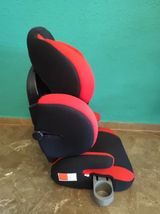 Silla coche First Step negra y roja