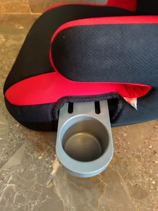 Silla coche First Step negra y roja