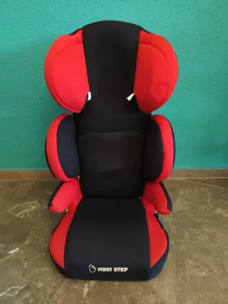Silla coche First Step negra y roja
