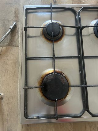 Placa de cocina a gas 4 fuegos