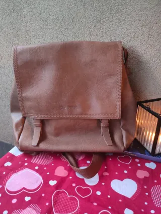 Zaino Lora Ferres Beige/Marrone