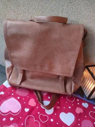Zaino Lora Ferres Beige/Marrone