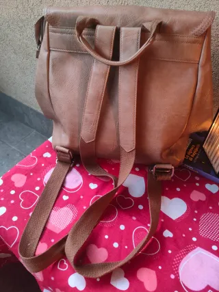 Zaino Lora Ferres Beige/Marrone