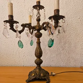 Lámpara Candelabro Bronce 50cm