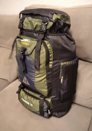 Mochila 70L Gran Capacidad Senderismo Camping