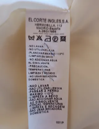 Chaqueta blanca mujer