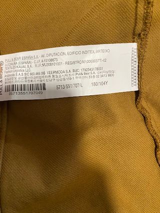Cazadora Vaquera Pull & Bear Camel