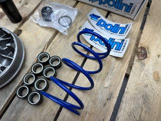 VARIADOR ORIGINAL BEVERLY 350 + MUELLE POLINI