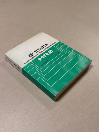 Manual de Reparação Original TOYOTA MR2