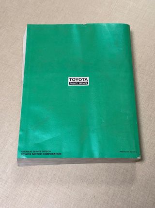 Manual de Reparação Original TOYOTA MR2