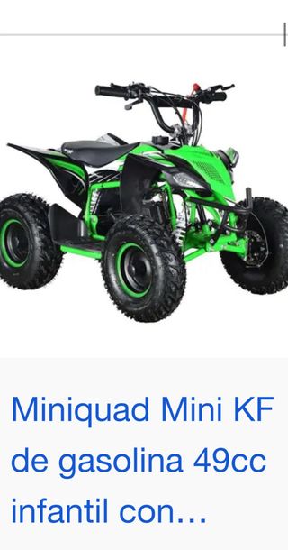 Miniquad KF 49cc gasolina infantil