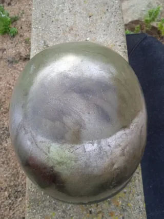 Casco militar antiguo original