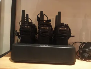 Retevis Walkie Talkies con Base de Carga