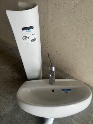Lavabo Roca Victoria Blanco